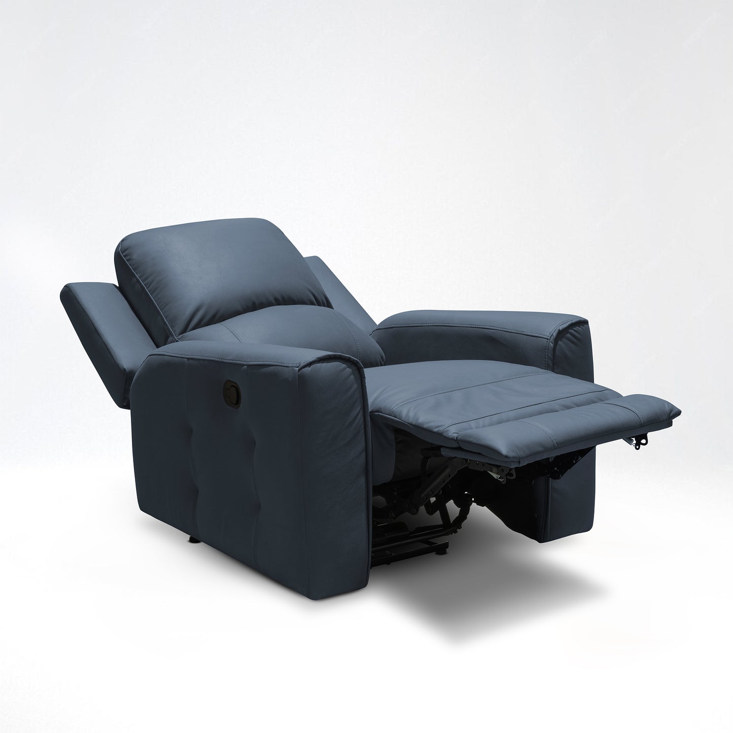 SILLA RECLINABLE MANUAL DUKE 1 PUESTO NAVY