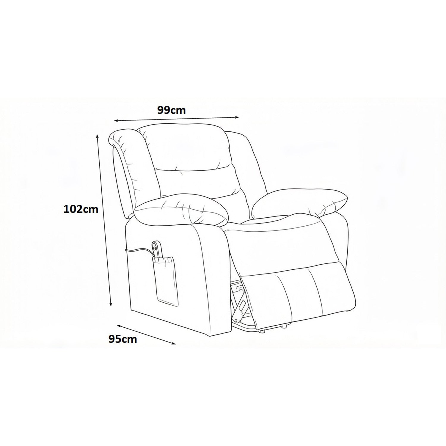 SILLA RECLINABLE LIFT 2.0 GRIS PLATA