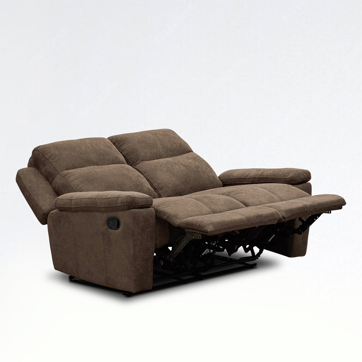 Sofá reclinable 2 puestos Marsella Kazán Chocolate