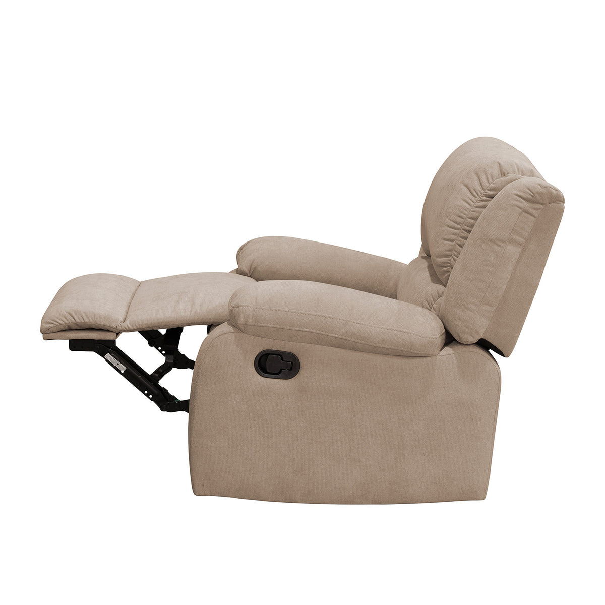 Reclinable Sull estática Microfibra Camel