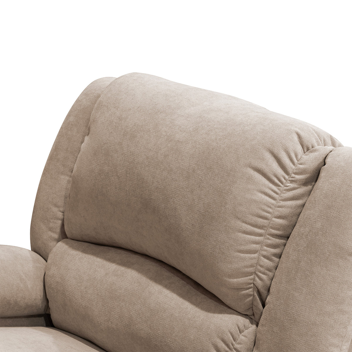 Reclinable Sull estática Microfibra Camel