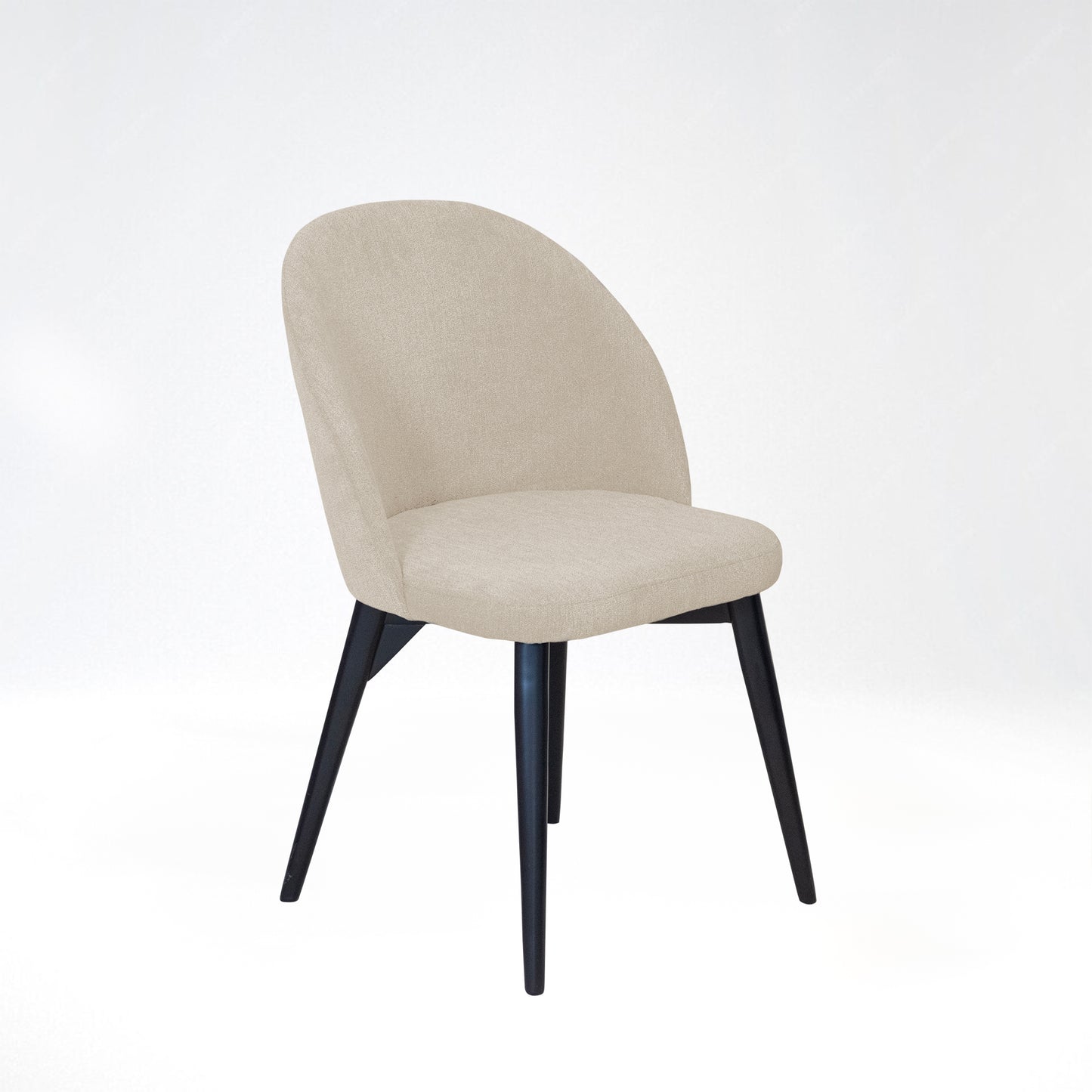 SET X2 SILLA COMEDOR NOVA NEGRO MATE CAMEL