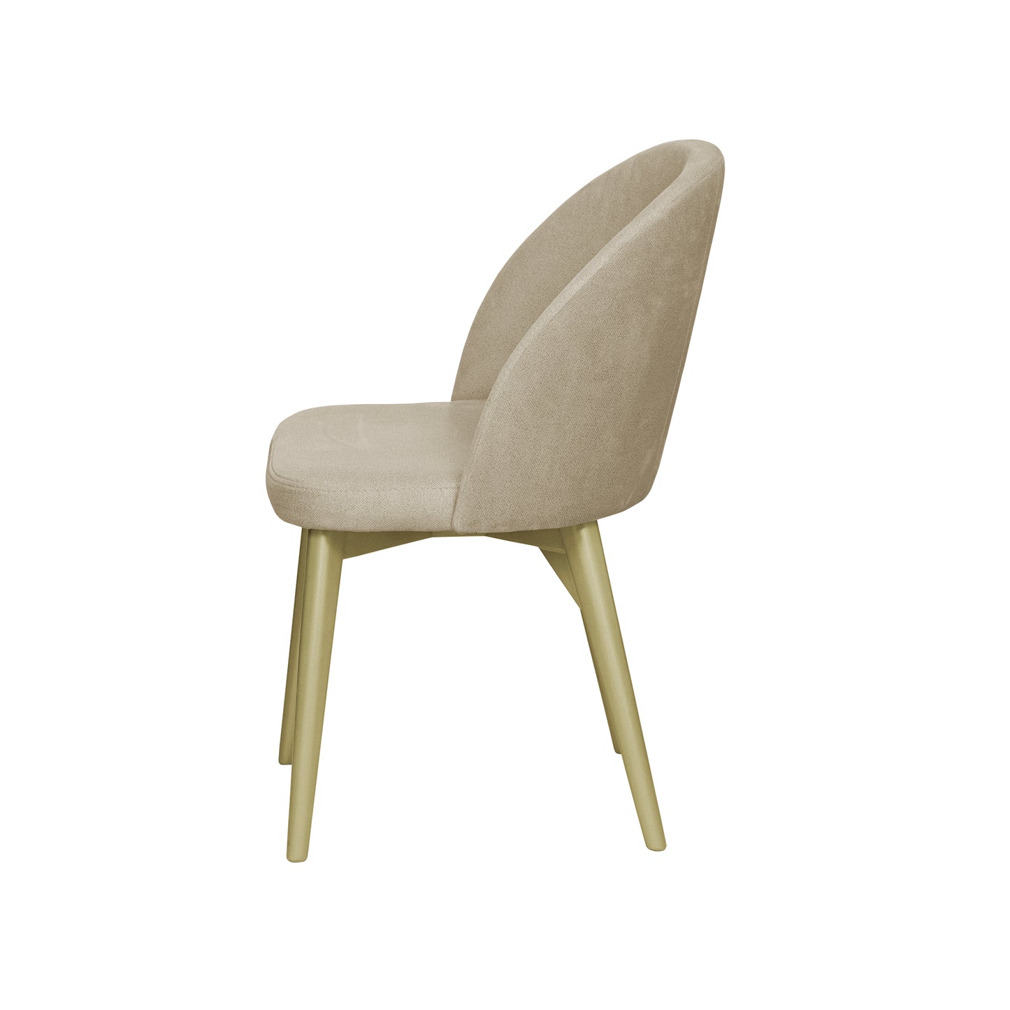 SET X2 SILLA COMEDOR NOVA PATAS CHAMPAÑA IBIZA CRUDO