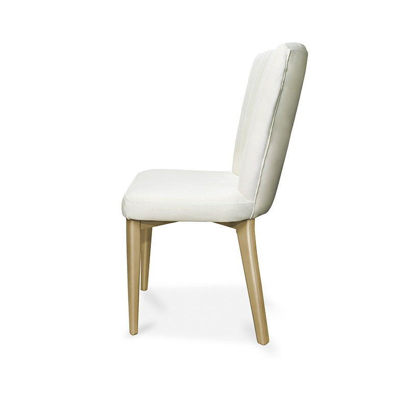 SET X2 SILLA COMEDOR REGINA CHAMPAÑA CRUDO