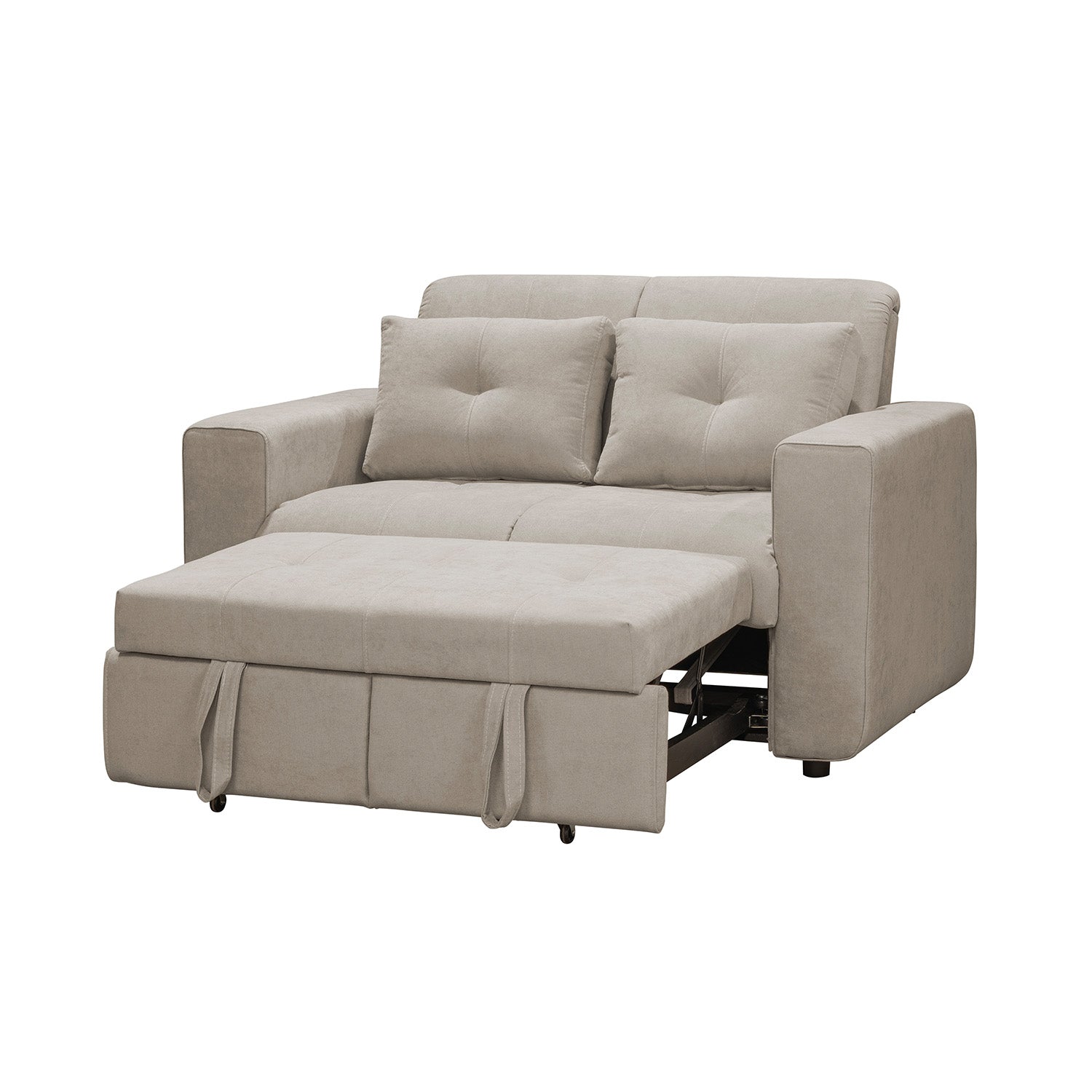 Sofá cama bourbon 1.10 microfibra Camel