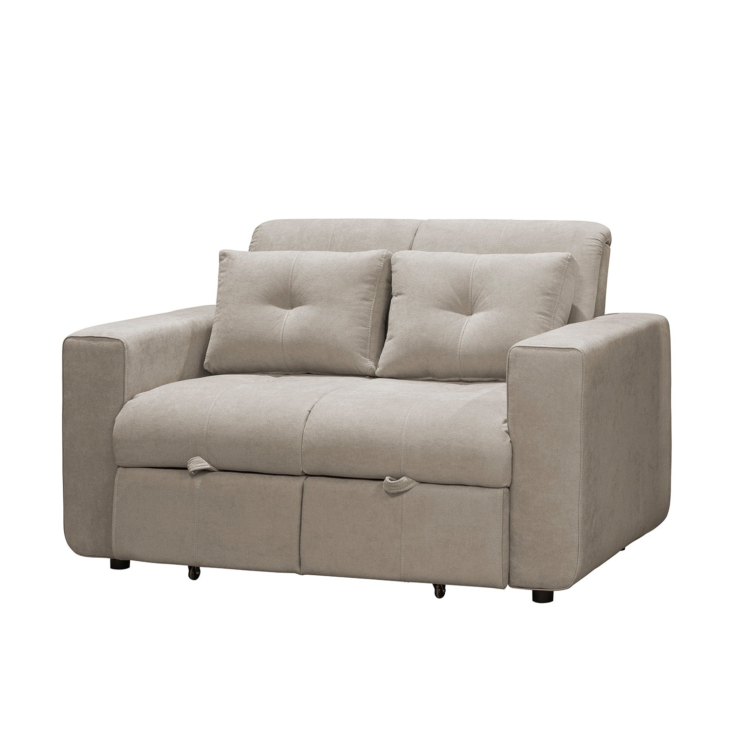 Sofá cama bourbon 1.10 microfibra Camel