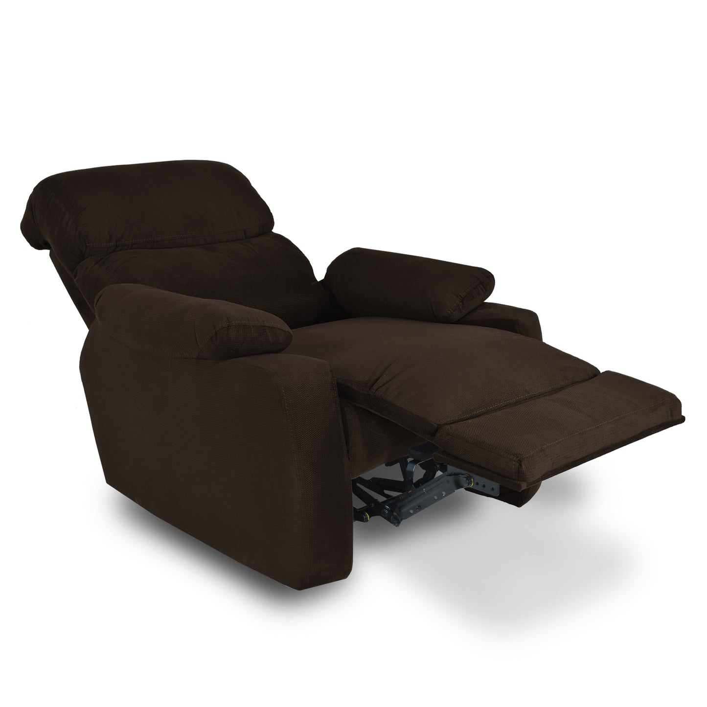 SILLA RECLINABLE VELARA 1 PUESTO MICROFIBRA CHOCOLATE