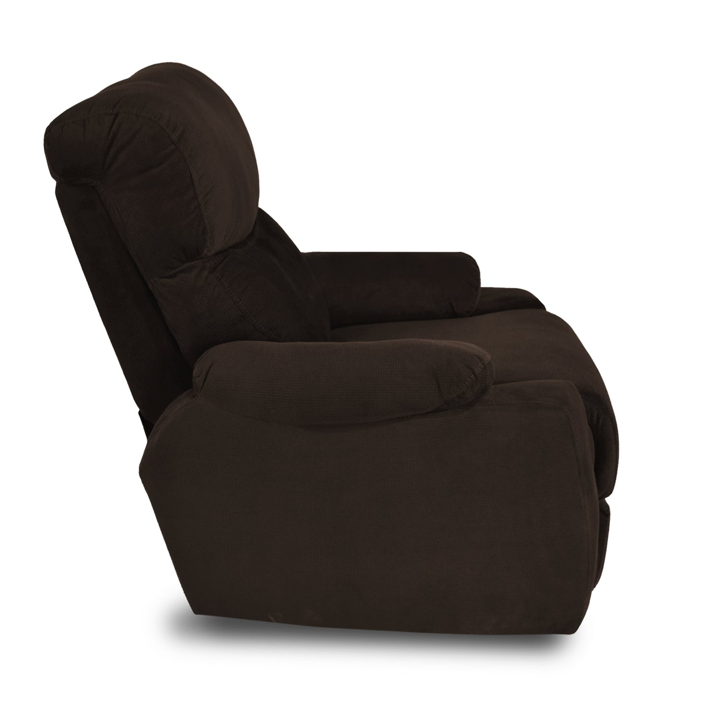 SILLA RECLINABLE VELARA 1 PUESTO MICROFIBRA CHOCOLATE