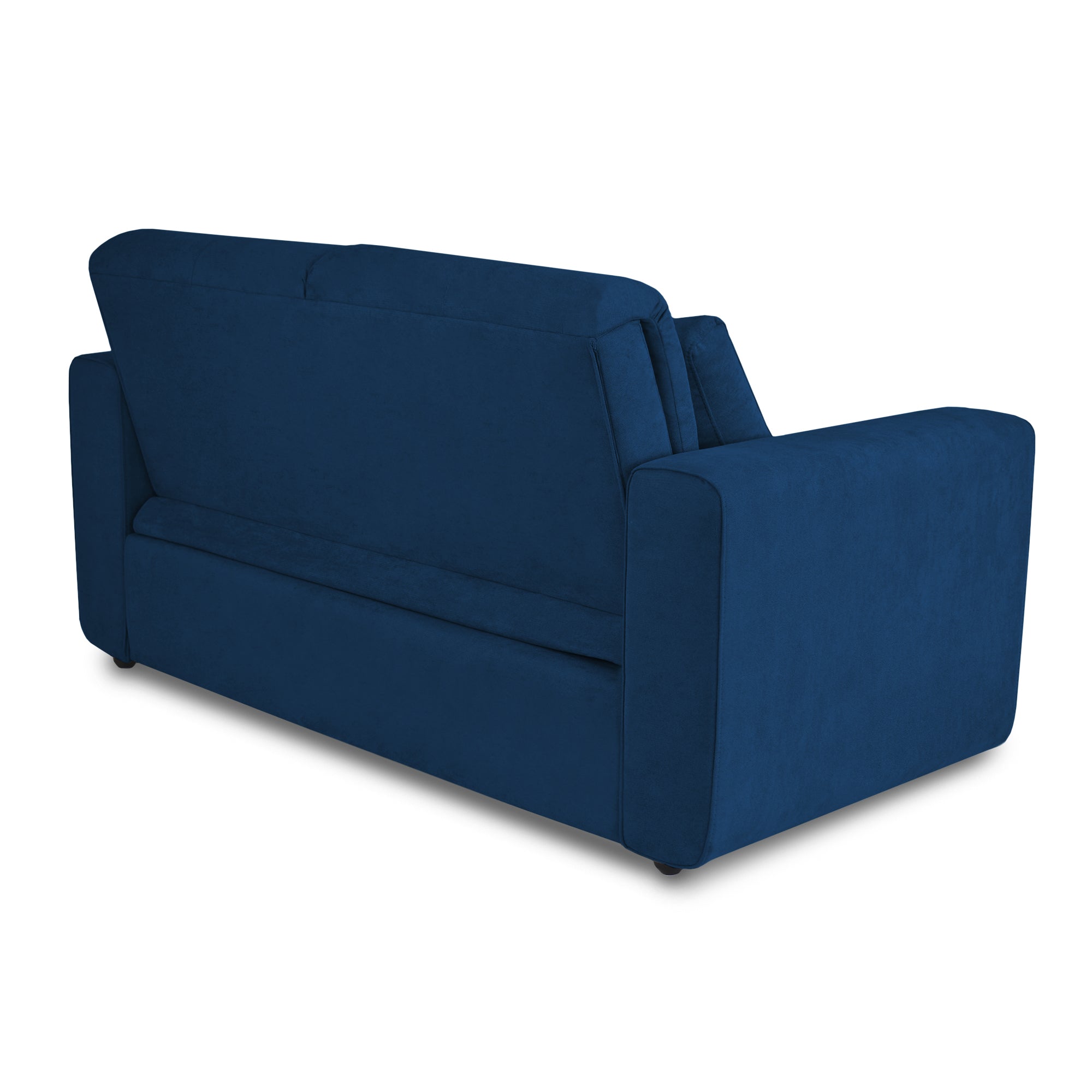 Sofa cama bourbon 1.40 microfibra azul