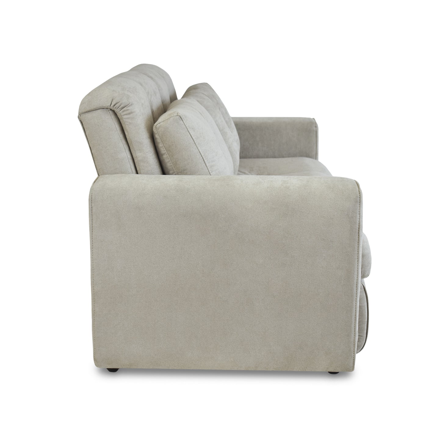 SOFA CAMA BOURBON 1.40 MICROFIBRA CAMEL