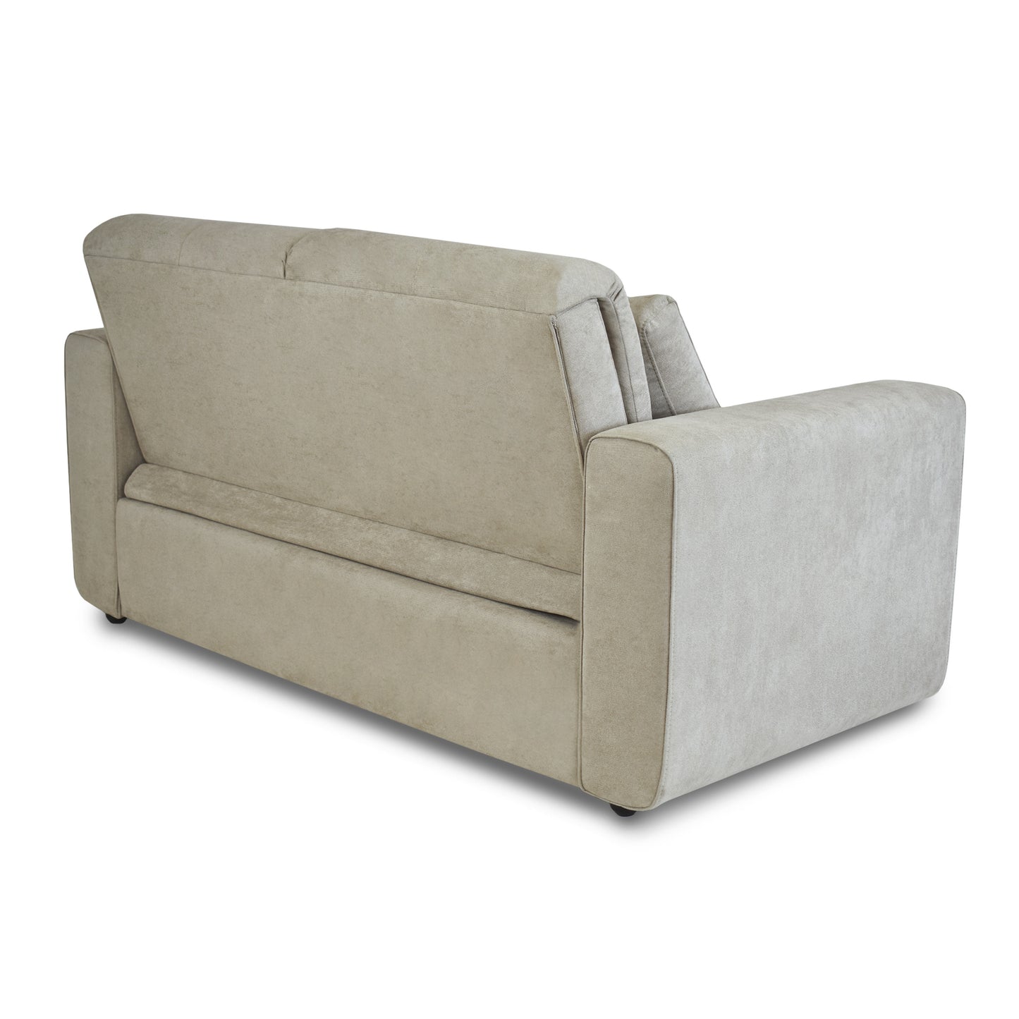 SOFA CAMA BOURBON 1.40 MICROFIBRA CAMEL