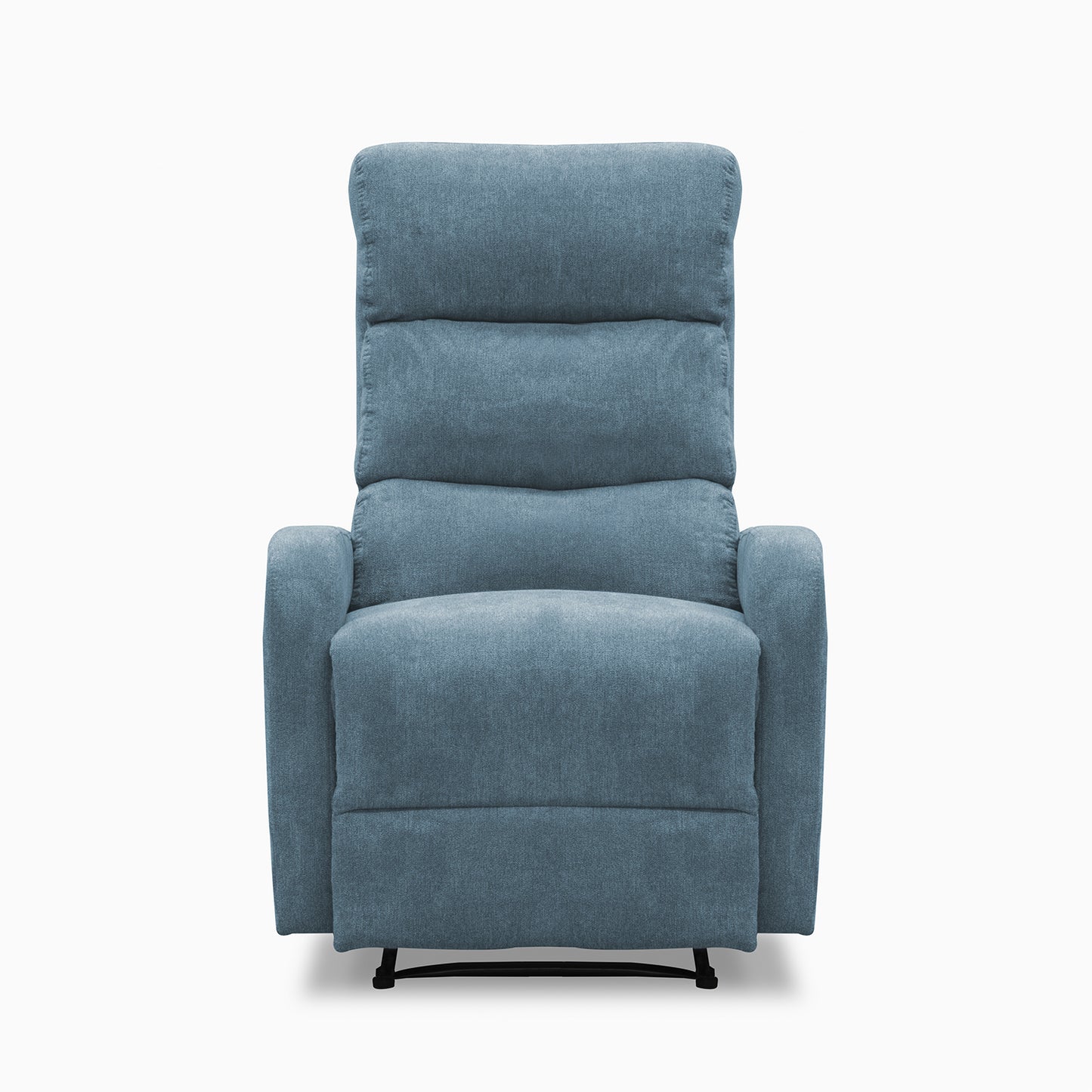 SILLA RECLINABLE ESTÁTICA PEKIN 1 PUESTO MICROFIBRA INDIGO