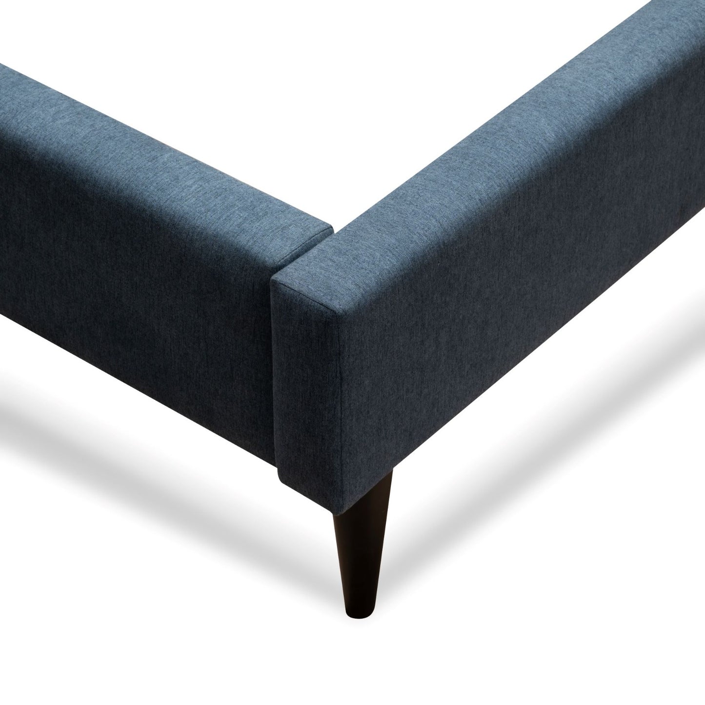 CAMA TAPIZADA BERLIN 140X190 ZULIA AZUL