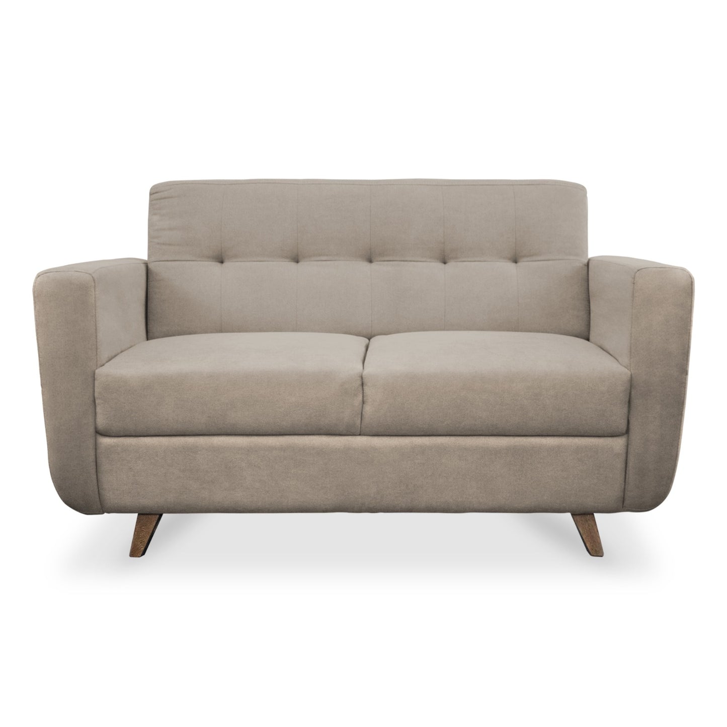 SOFÁ 2 PUESTOS WALCOT MICROFIBRA CAMEL