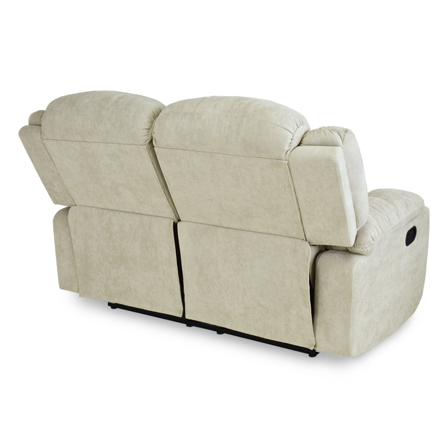 SOFA RECLINABLE GRAND 2 PUESTOS MICROFIBRA CAMEL