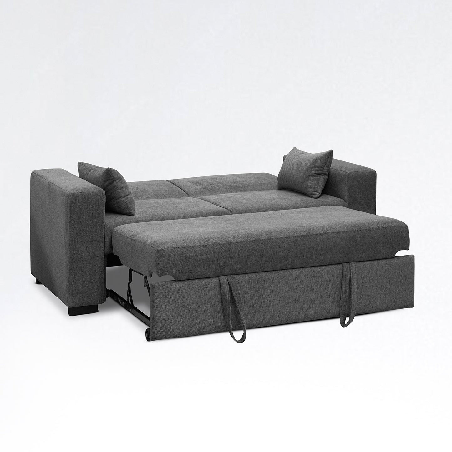 SOFA CAMA OLIVER 140 GRIS PLOMO
