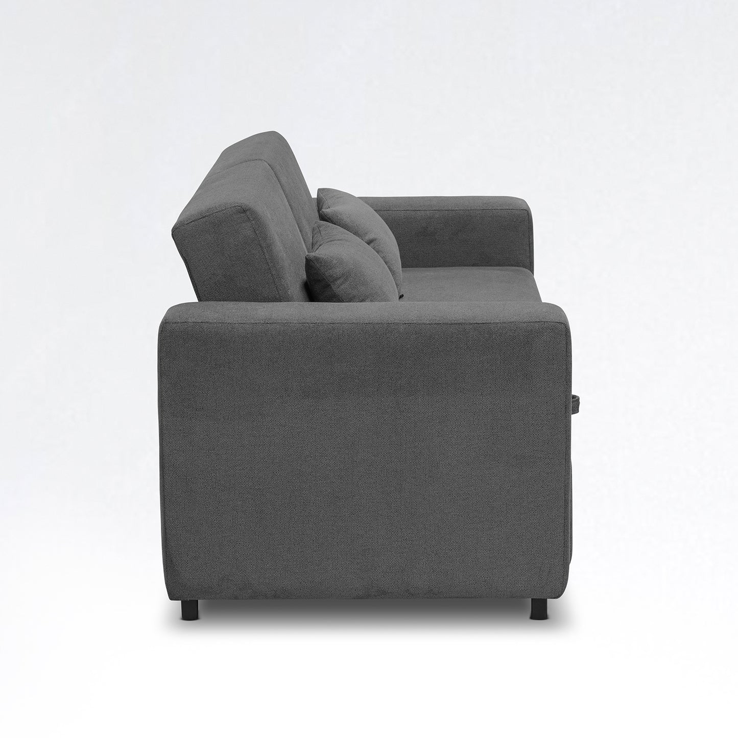 SOFA CAMA OLIVER 140 GRIS PLOMO