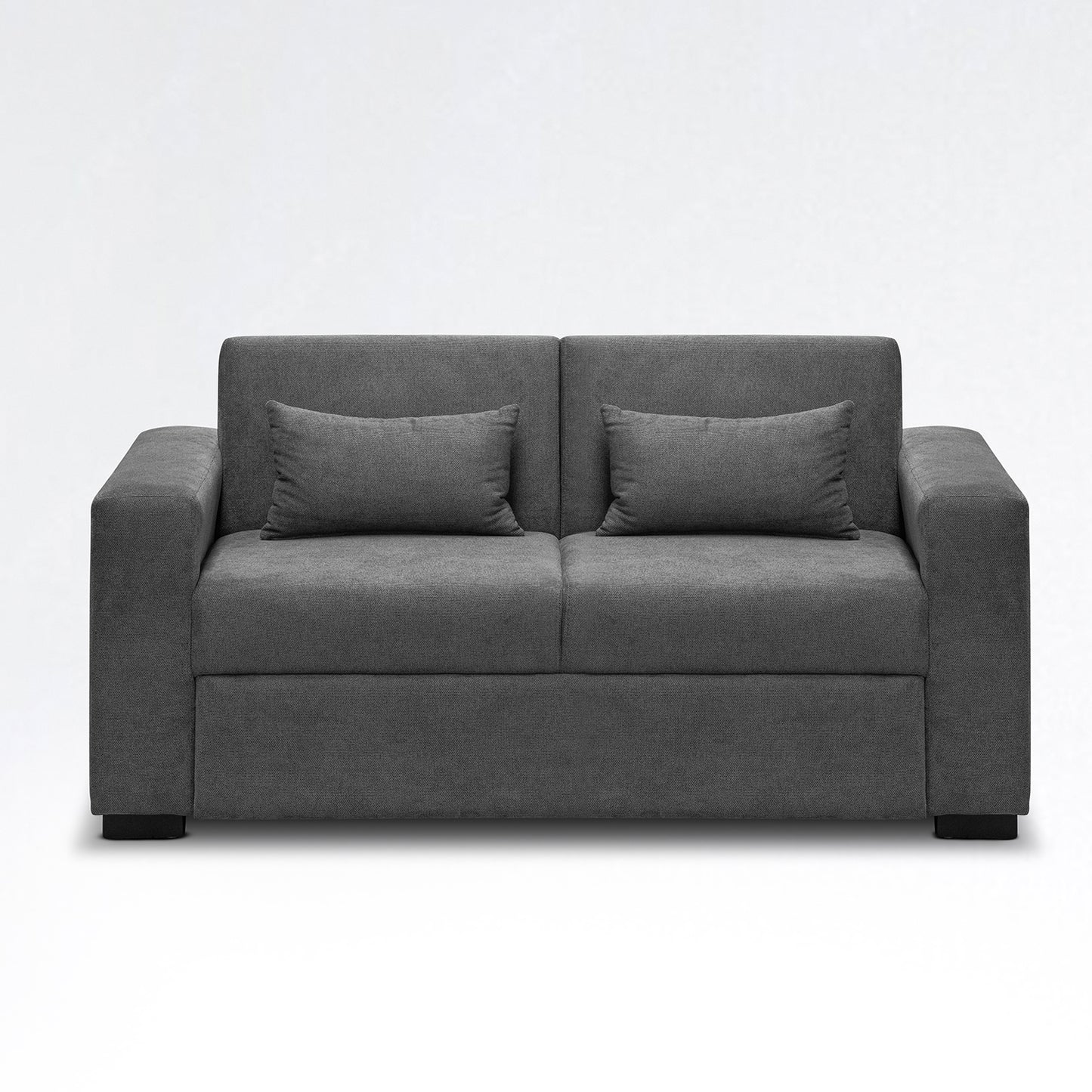 SOFA CAMA OLIVER 140 GRIS PLOMO