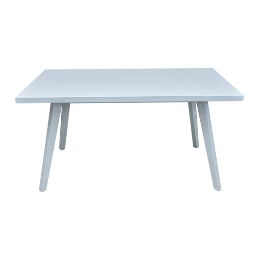 MESA COMEDOR 6 PUESTOS SEUL BLANCO - BLANCO