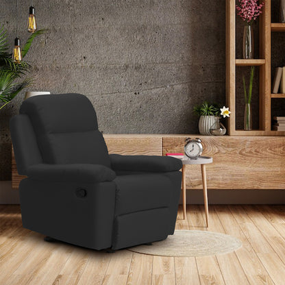 SILLA RECLINABLE ESTÁTICA MECEDORA MARSELLA SINT. NEGRO