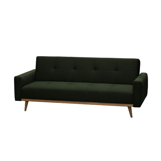 SOFA CAMA  MARK  MICROFIBRA  VERDE OLIVA
