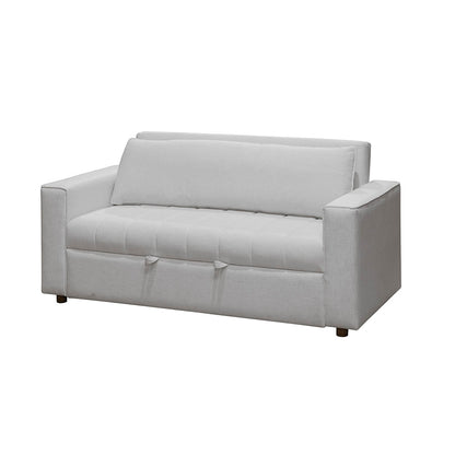 Sofá cama Soren 1.40 microfibra gris