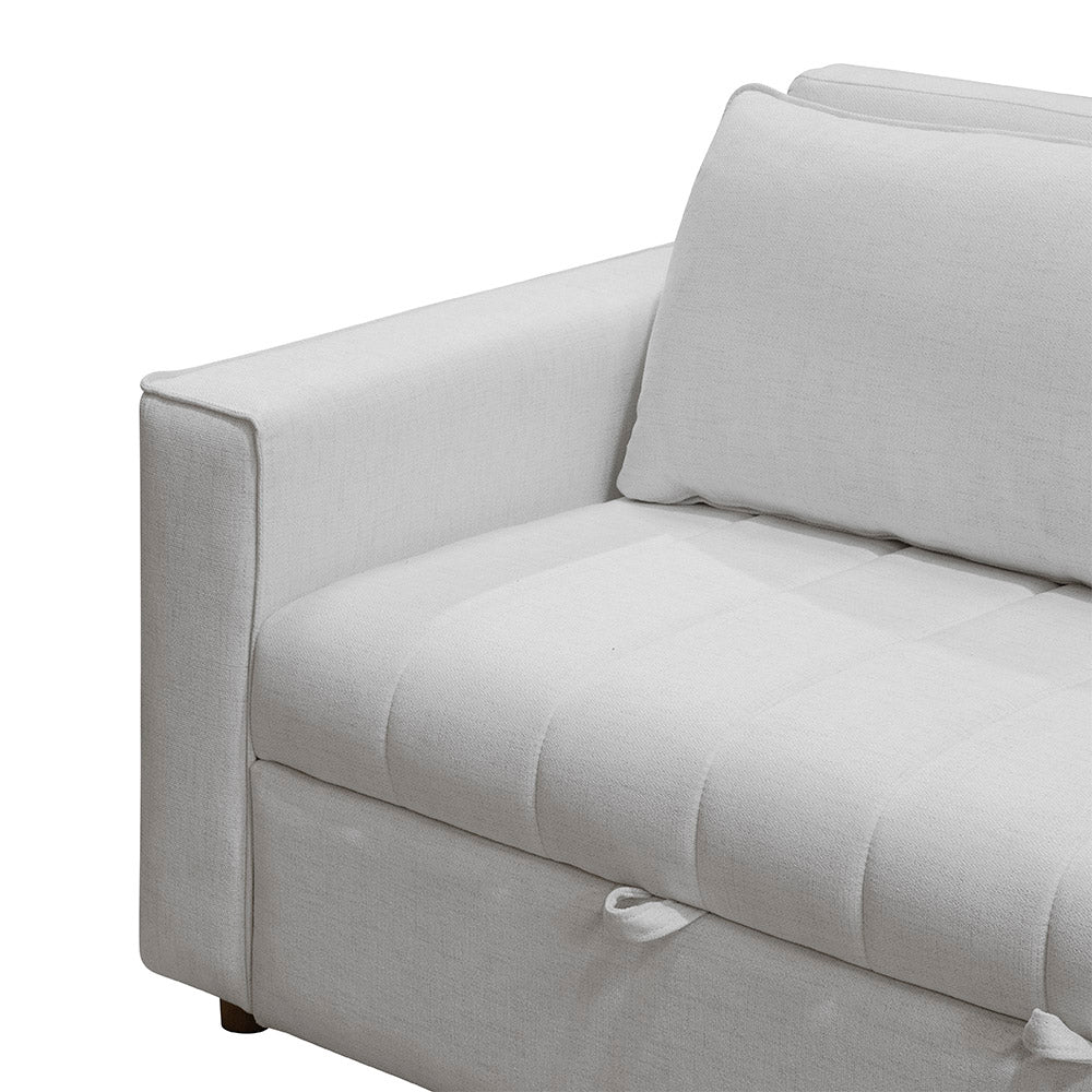 Sofá cama Soren 1.40 microfibra gris