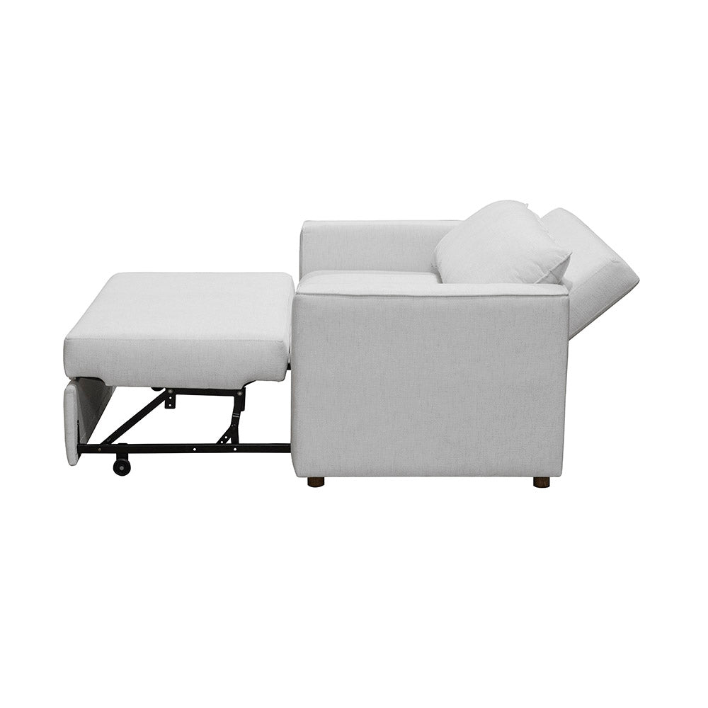 Sofá cama Soren 1.40 microfibra gris
