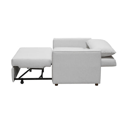 Sofá cama Soren 1.40 microfibra gris