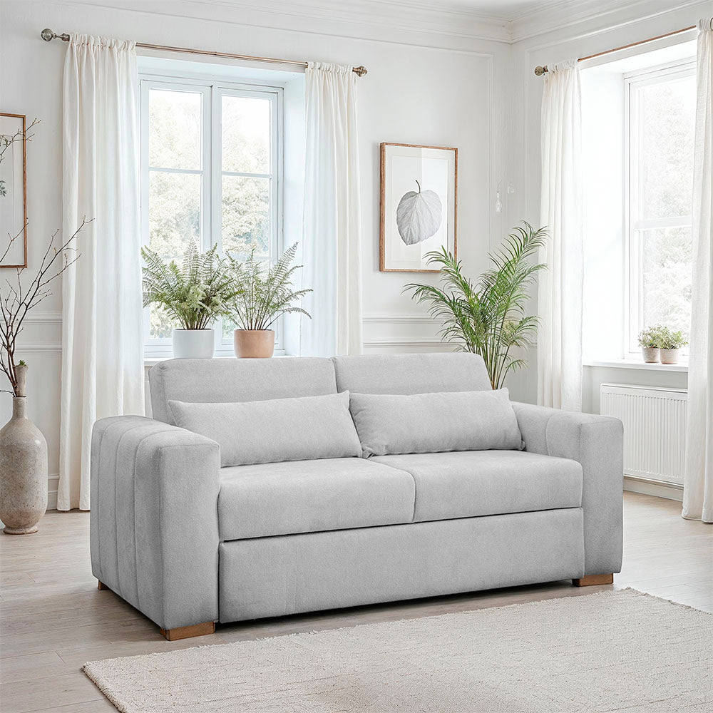 Sofá cama Olwen 1.60 Microfibra Alumino