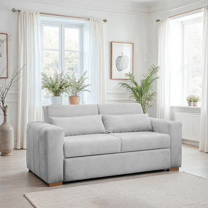 Sofá cama Olwen 1.60 Microfibra Alumino