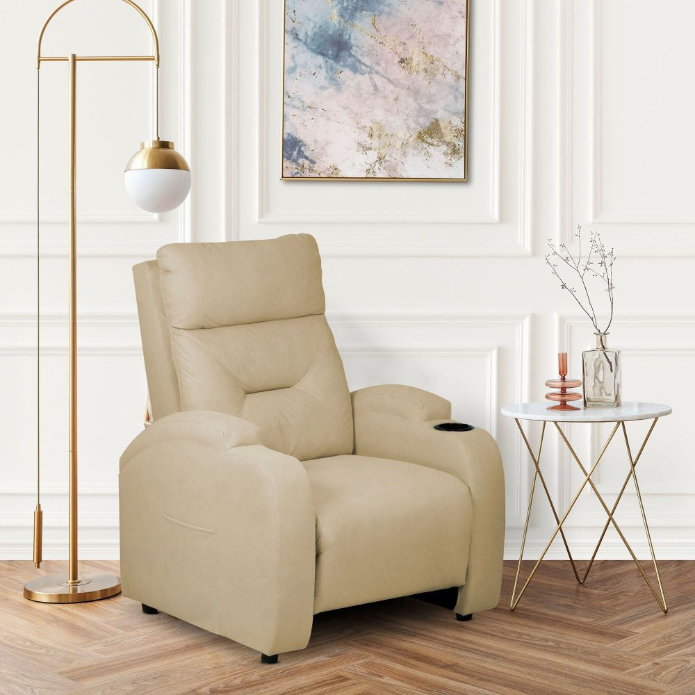 Silla reclinable logan 1 p estatica camel