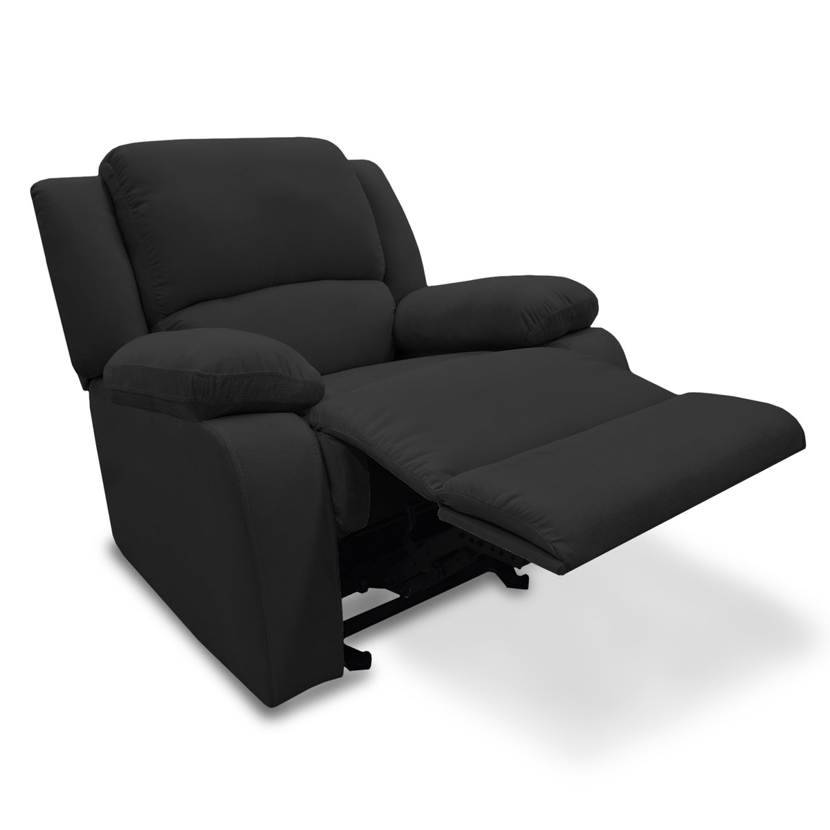 Reclinable Sull estática Microfibra negro