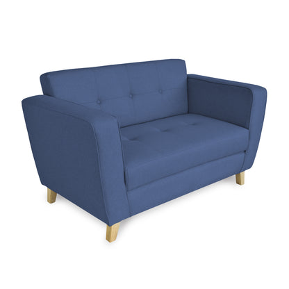 Sofá 2P Seúl Lino Azul