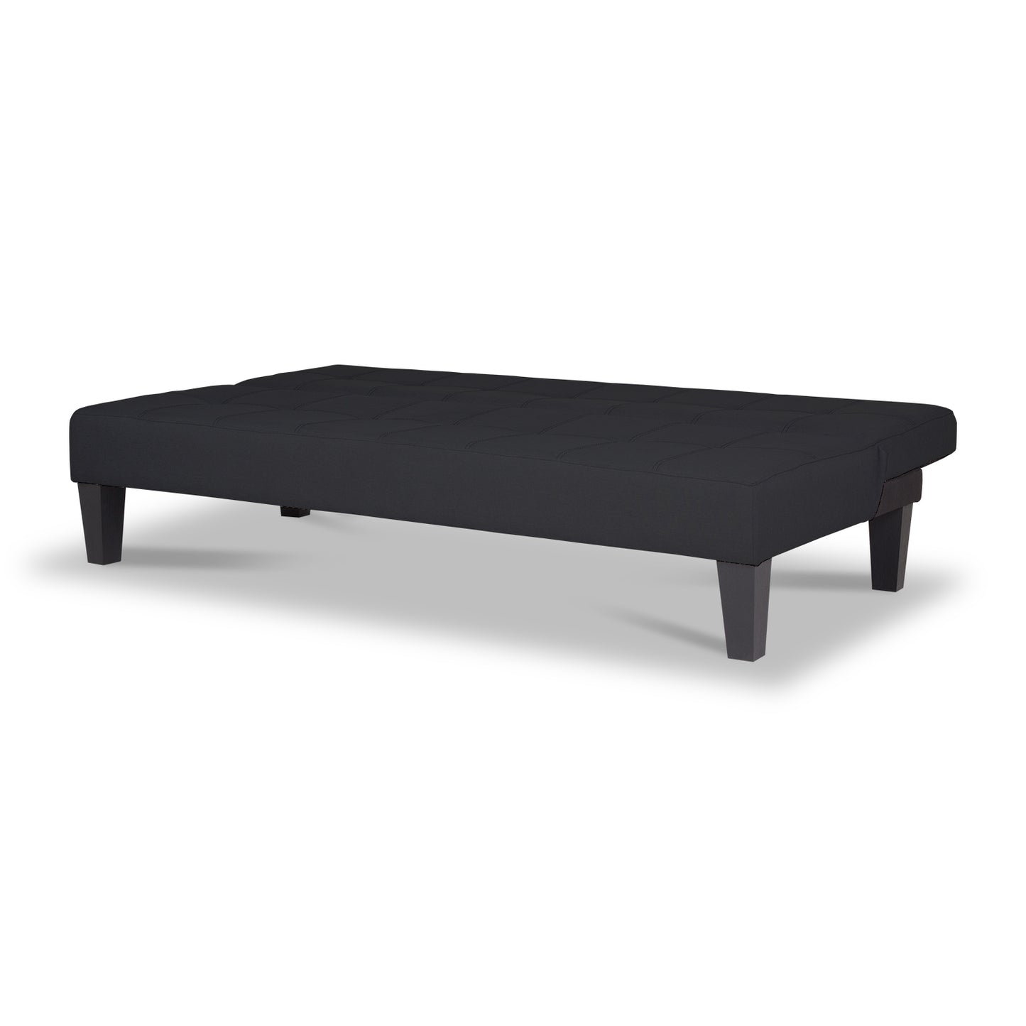 SOFA CAMA ALEK   TIPO SINTETICO   NEGRO