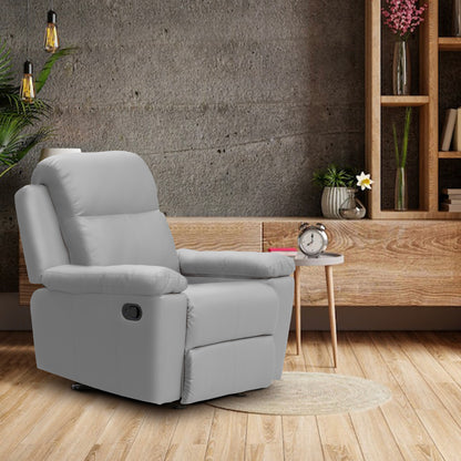 SILLA RECLINABLE ESTÁTICA MARSELLA MECEDORA SINT. GRIS