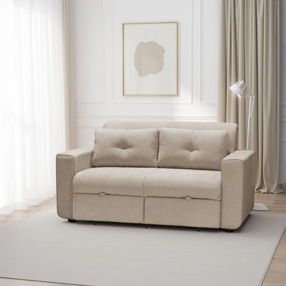 Sofa cama bourbon 1.40 microfibra camel