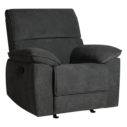 Combo Sofá cama Bourbon 140 gris plomo + Rec. Alexa Micf. Gris Plomo