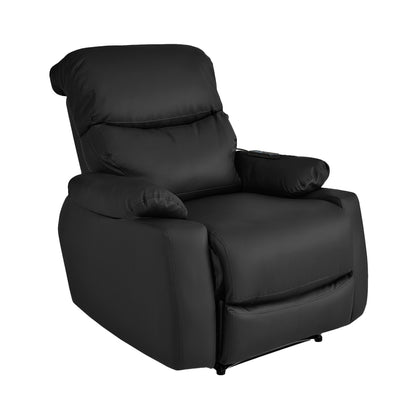 Silla reclinable velara 1 puesto sintetico negro masaje