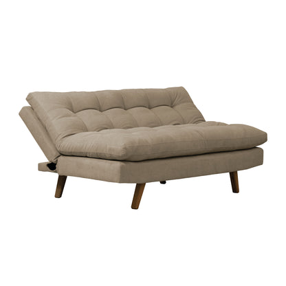 Sofa cama zur natural microfibra camel