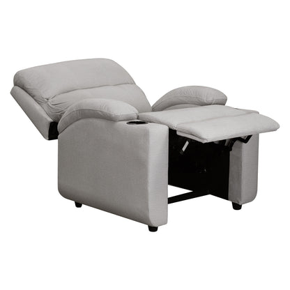 Reclinable Alan Estática microfibra Taupe