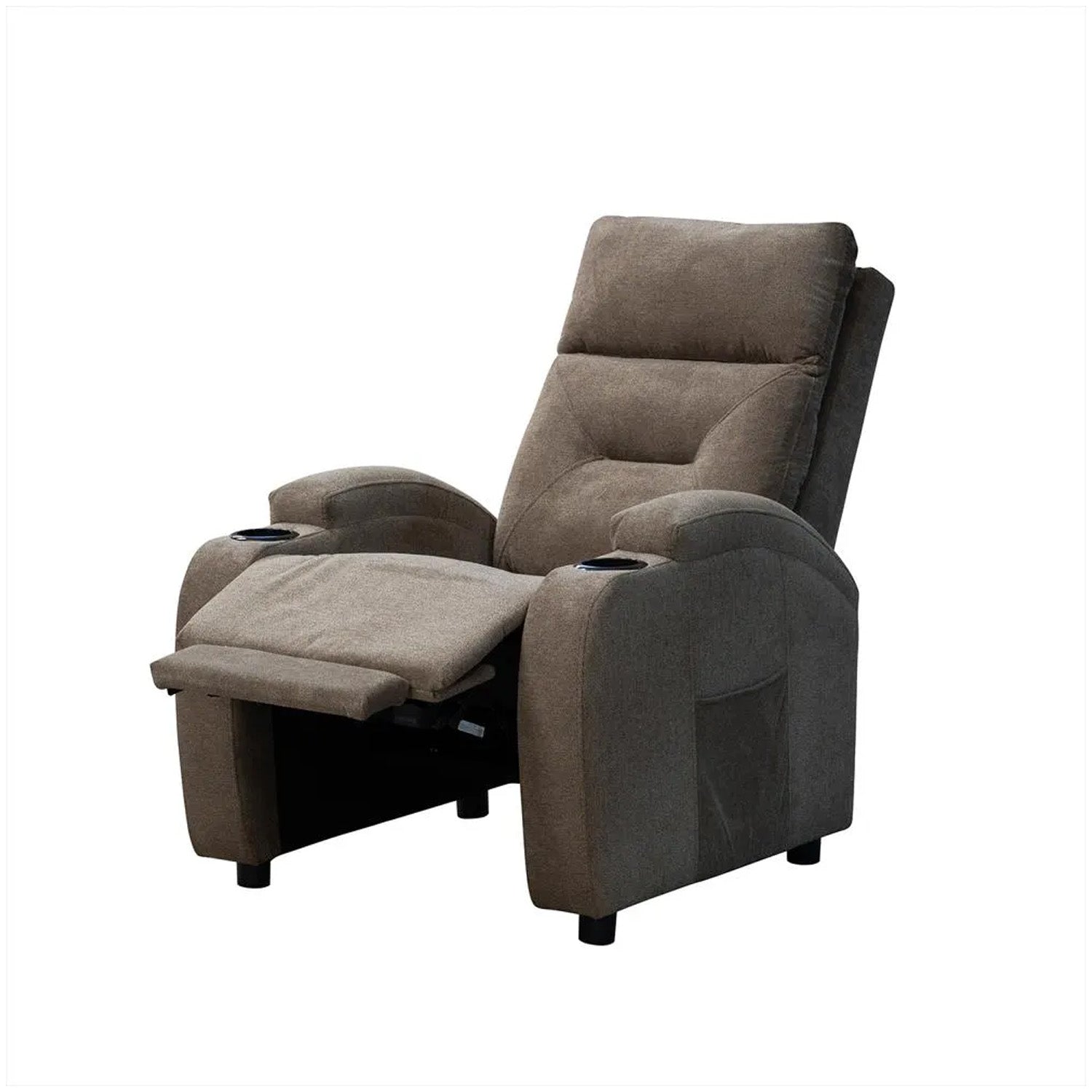 Silla reclinable logan 1 puesto estatico microfibra Taupe