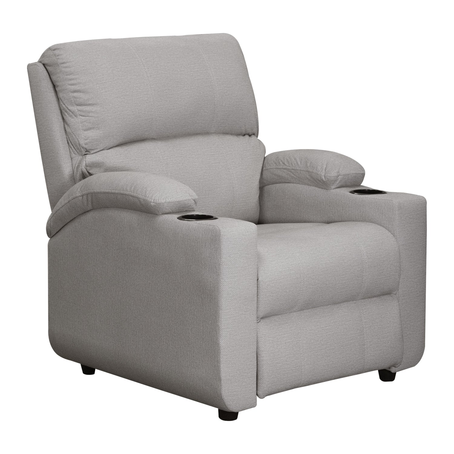 Reclinable Alan Estática microfibra Taupe