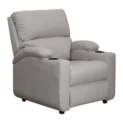 Reclinable Alan Estática microfibra Taupe