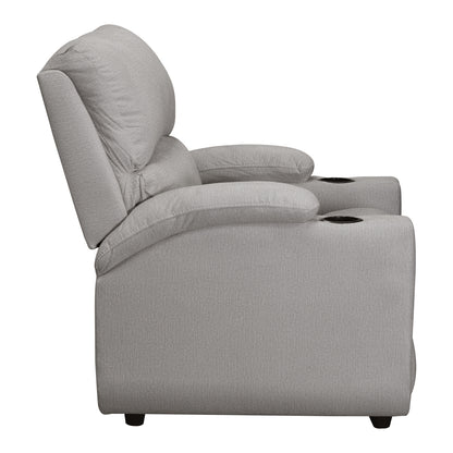 Reclinable Alan Estática microfibra Taupe