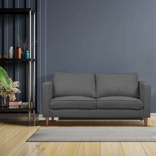 SOFA  MONTREAL  3 PUESTOS MICROFIBRA GRIS PLOMO