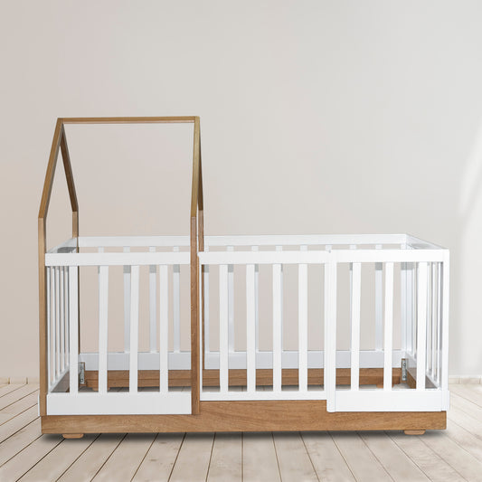 CAMA CUNA  TESORY BLANCO NATURAL