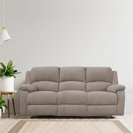 SOFA REC BRUK 3 PTOS ESTATICO USB MICROFIBRA  CAMEL