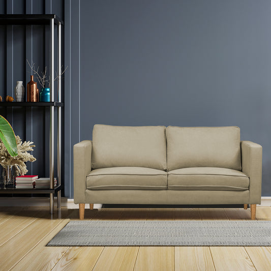 SOFA MONTREAL 3 PUESTOS MICROFIBRA CAMEL