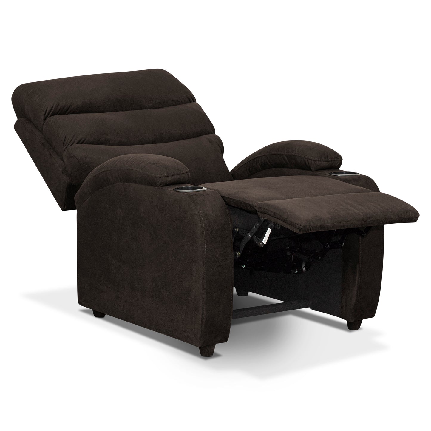 SILLA RECLINABLE TREVI  1 PUESTO  MICROFIBRA  CHOCOLATE
